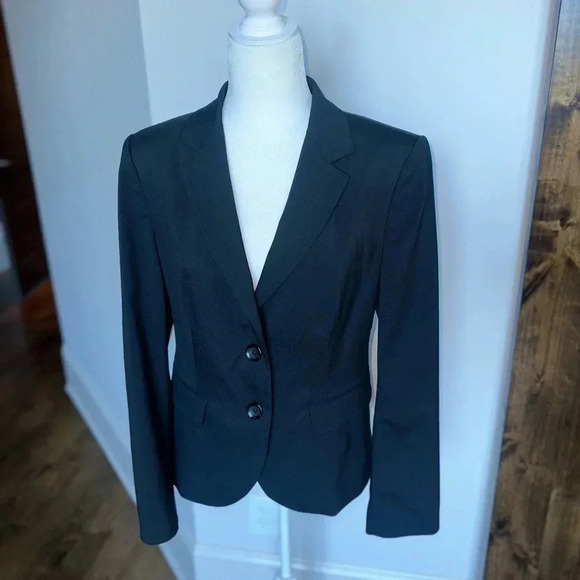 Sisley by Benetton Black Tailored Blazer – Made in Italy – Size 46 (US 10–12) - Picture 1 of 14